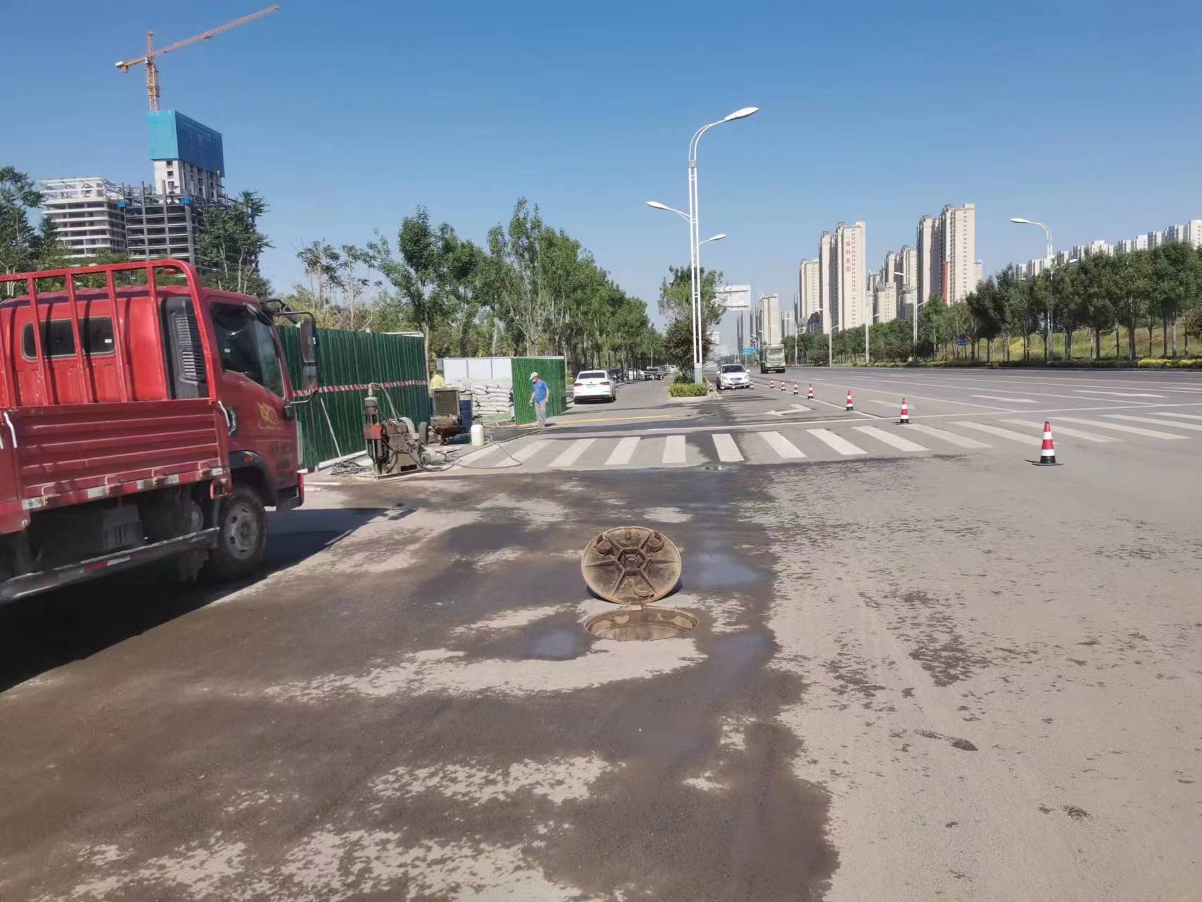 瓦房店路面地基沉降注浆